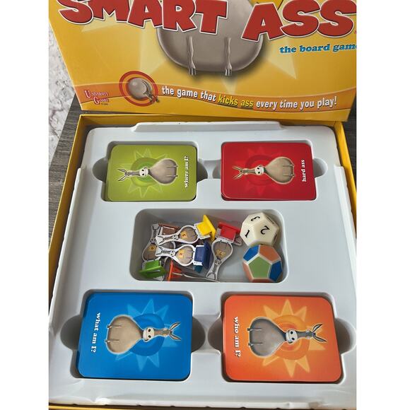 2007 Smart Ass The Board Game by University Games Complete - Picture 3 of 4